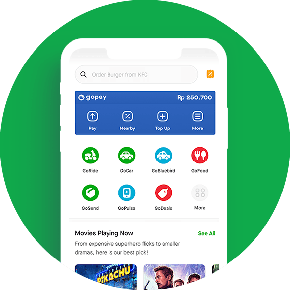 gojek lcone app 